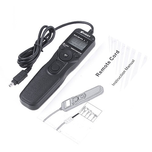  Časovací spoušť SHOOT s displejem pro Sony A900 A850 A560 A550 A700 A77 A99