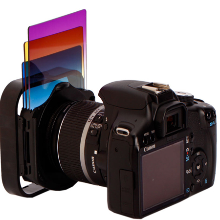 Sada tří přechodových filtrů pro Cokin P (šedý, oranžový, modrý)