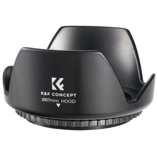 K&F Concept univerzální sluneční clona tulipán, 67mm