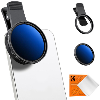 K&F Concept Proměnlivý ND filtr s klipem pro mobilní telefony