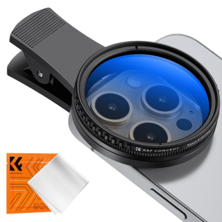 K&F Concept Polarizační CPL filtr s klipem pro mobilní telefony