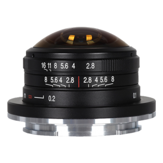 Laowa 4 mm f/2,8 Fisheye pro Canon EF-M