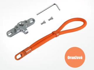 Poutko na ruku pro ovladač DJI RC a RC2 včetně stativového držáku, oranžové