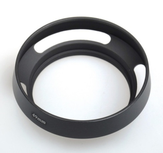 Kovová sluneční clona retro design 82 mm