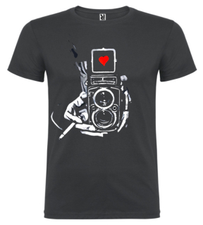 Fotografické tričko PHOTOGRAPHER T-SHIRTS Limited v5 Šedé