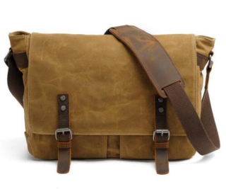 Fotobrašna VINTAGE CANVAS khaki