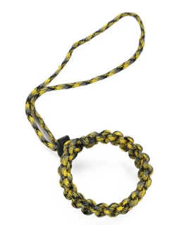 Bytelné poutko pro fotoaparát na ruku - pletené, maskované