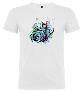 Fotografické tričko PHOTOGRAPHER T-SHIRTS Limited v15 Bílé