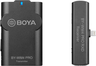 Bezdrátový mikrofon BY-WM4 PRO-K3 / 2.4G Wireless Microphone for iOS devices / 1 TX+1 RX