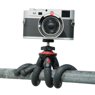 Flexibilní stativ pro fotoaparáty, kamery a telefony, Fotopro UFO 2 Black/Red Tripod with Phone & GoPro Mount