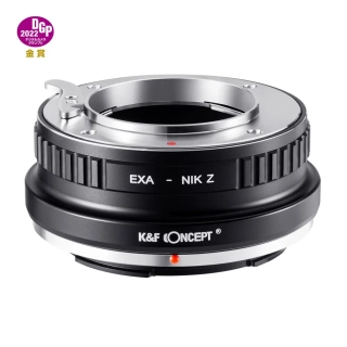 Redukce K&F Concept z objektivu Exakta na Nikon Z