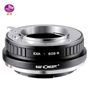Redukce K&F Concept z objektivu EXAKTA na CANON EOS R