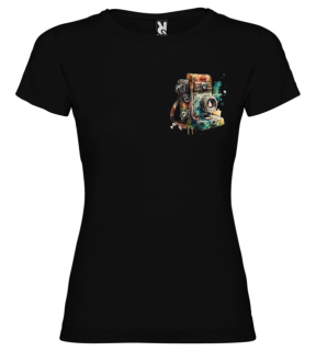 Dámské fotografické tričko PHOTOGRAPHER T-SHIRTS Limited v13 černé