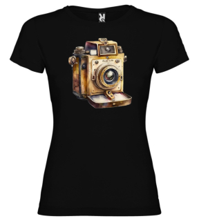 Dámské fotografické tričko PHOTOGRAPHER T-SHIRTS Limited v21 černé