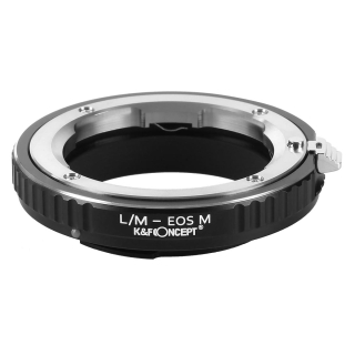 Redukce K&F Concept z objektivu Leica M na CANON EOS M