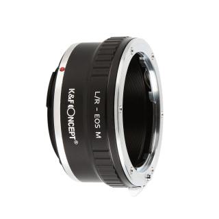 Redukce K&F Concept z objektivu Leica R na CANON EOS M