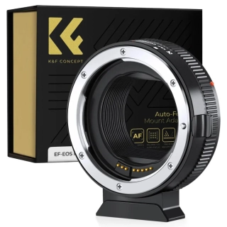 K&F Concept automatická redukce z Canon EF/EF-S na EOS R
