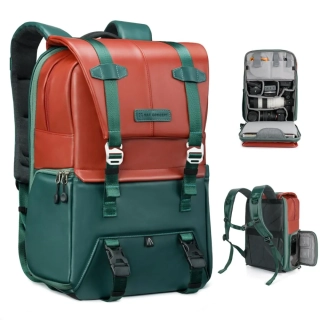 Foto batoh K&F Concept BETA BACKPACK 20L DARK GREEN / RED