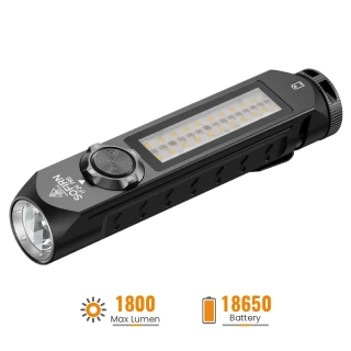 Nabíjecí multifunkční svítilna Sofirn IF24Pro 1800 lumenů, s akumulátorem