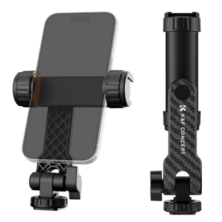 K&F Concept Otočný držák mobilního telefonu se sáňkami cold shoe a závitem 1/4"