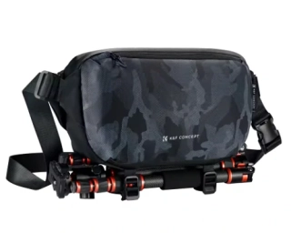 Foto brašna K&F Concept Alpha Sling bag 10L navy camouflage