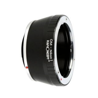 Redukce K&F Concept z objektivu Olympus OM na Nikon 1