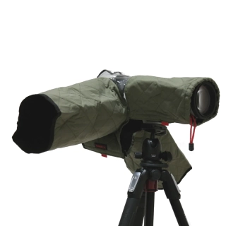 Zateplená pláštěnka pro fotoaparát Caruba A2 zelená