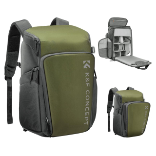 Modulární fotobatoh K&F Concept Camera Alpha Backpack Air 25l zelený