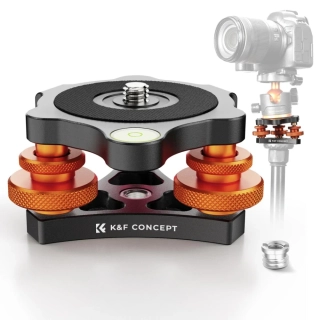 Tříosá aretovací nivelační základna K&F Concept LP-48