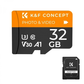 K&F CONCEPT microSDHC 32 GB 95 MB/s Class 10 V30