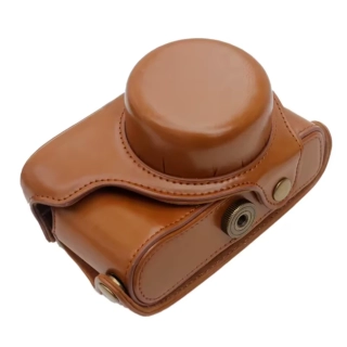 Kožené pouzdro pro FujiFilm X100 X100S X100T X100F X100V hnědé