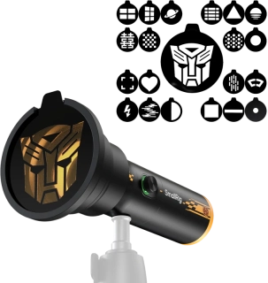 5512 RF 10C Portable Focusable LED Video Light "BumbleBee Edition"