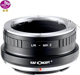 Redukce K&F Concept z objektivu Leica R na Nikon Z